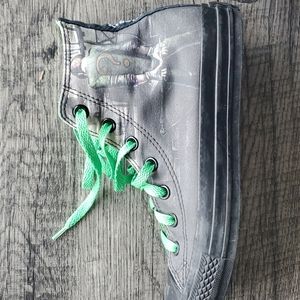 Batman the riddler high-top converse size men's 5.5 women's 7.5